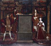 Leemput, Remigius van Henry VII and Elizabeth of York (mk25) Norge oil painting reproduction